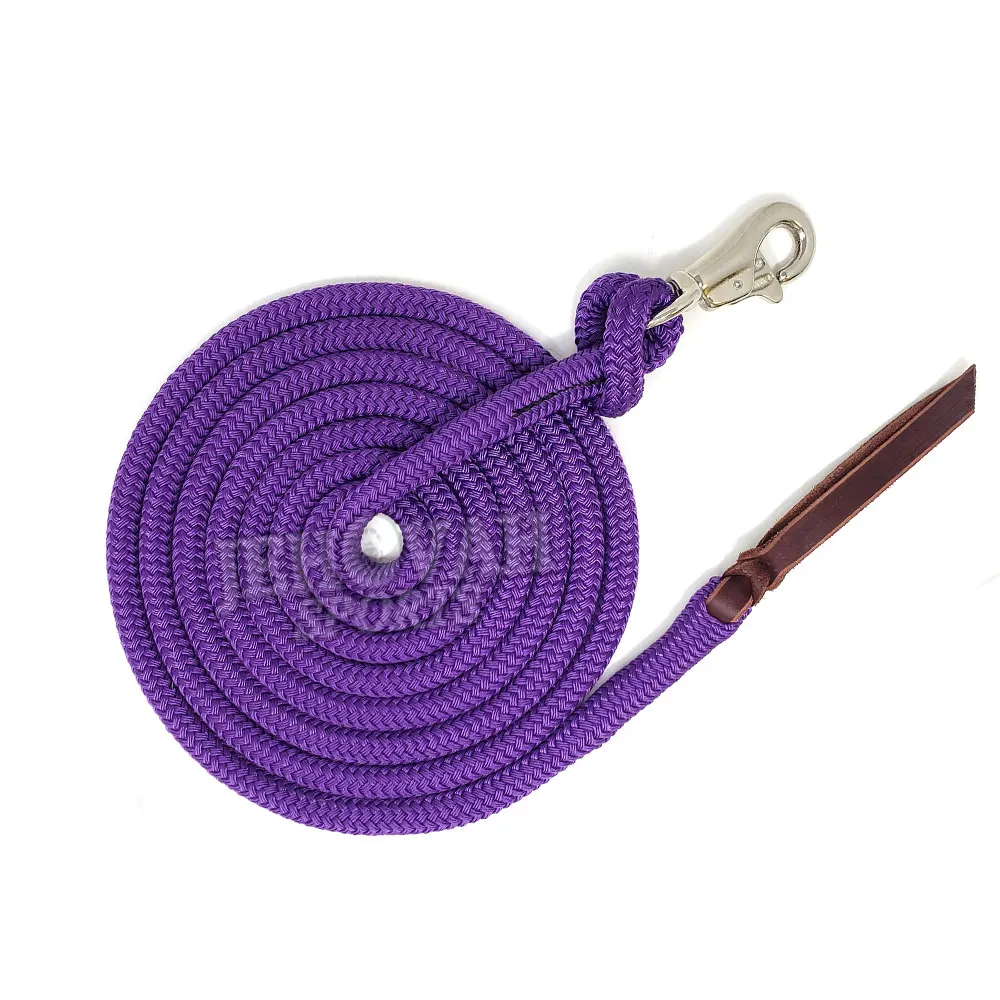 Best Quality Nylon Horse Riding Training Lead Rope In Different Color Size Thickness With Strong