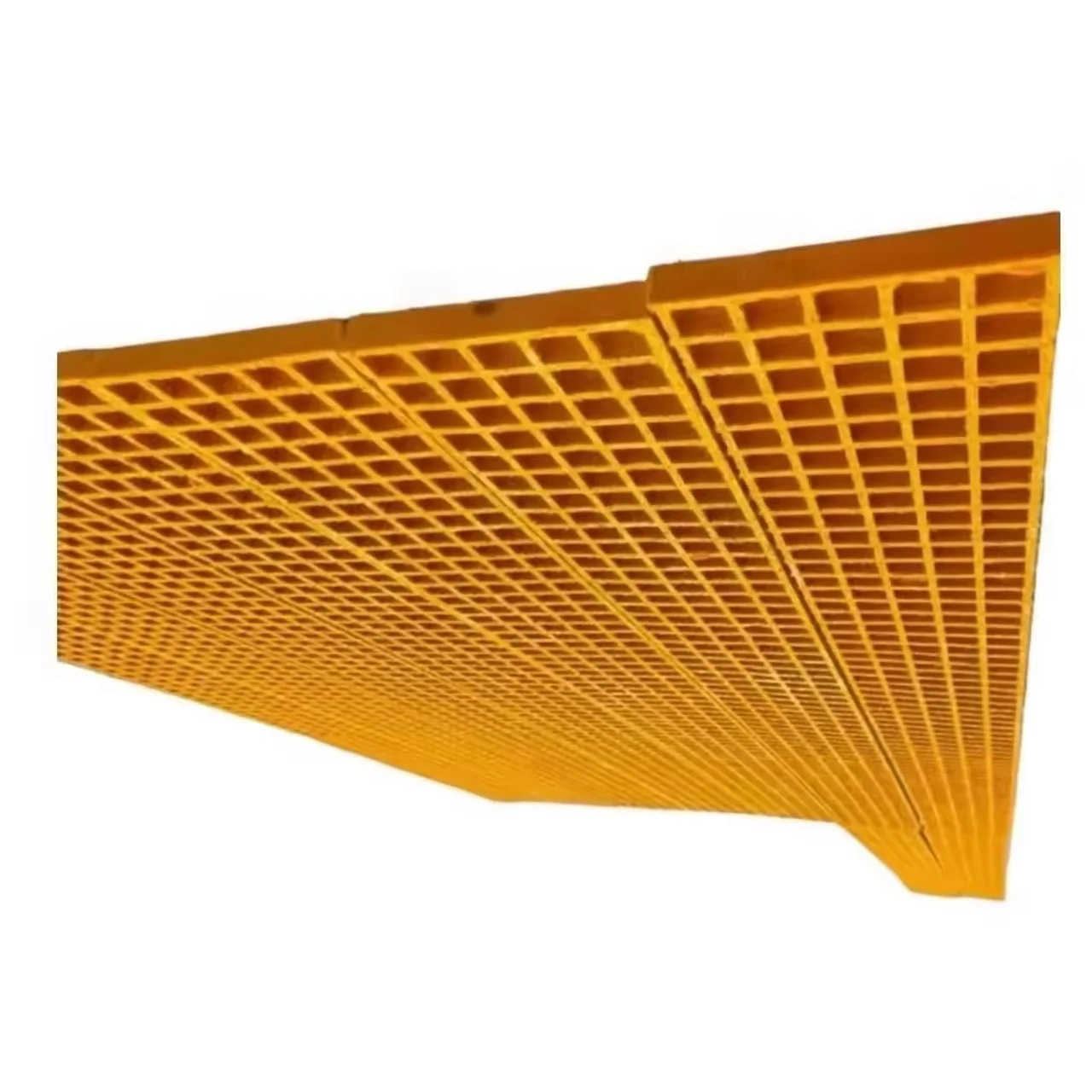 Верхняя промышленная Стеклопластиковая решетка из стекловолокна противоскользящая высокопрочная наружная пищевая новая безопасность 1220x3660x30 мм