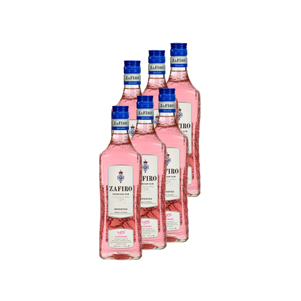 Best Gin Product 2022 Strawberry Aroma 37.5% Alcohol Medium Intensity Premium Strawberry Gin used for cocktails mixer
