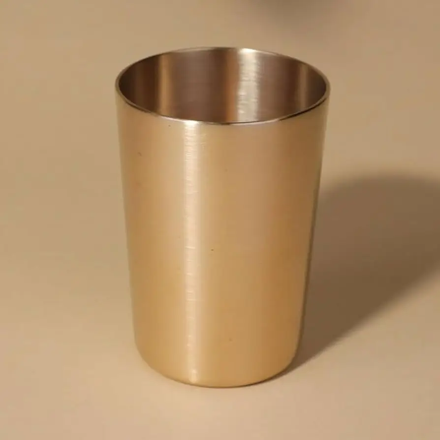 Customizable Premium Quality Kansa Cocktail Glass for Parties Weddings And Worship Available for Sale