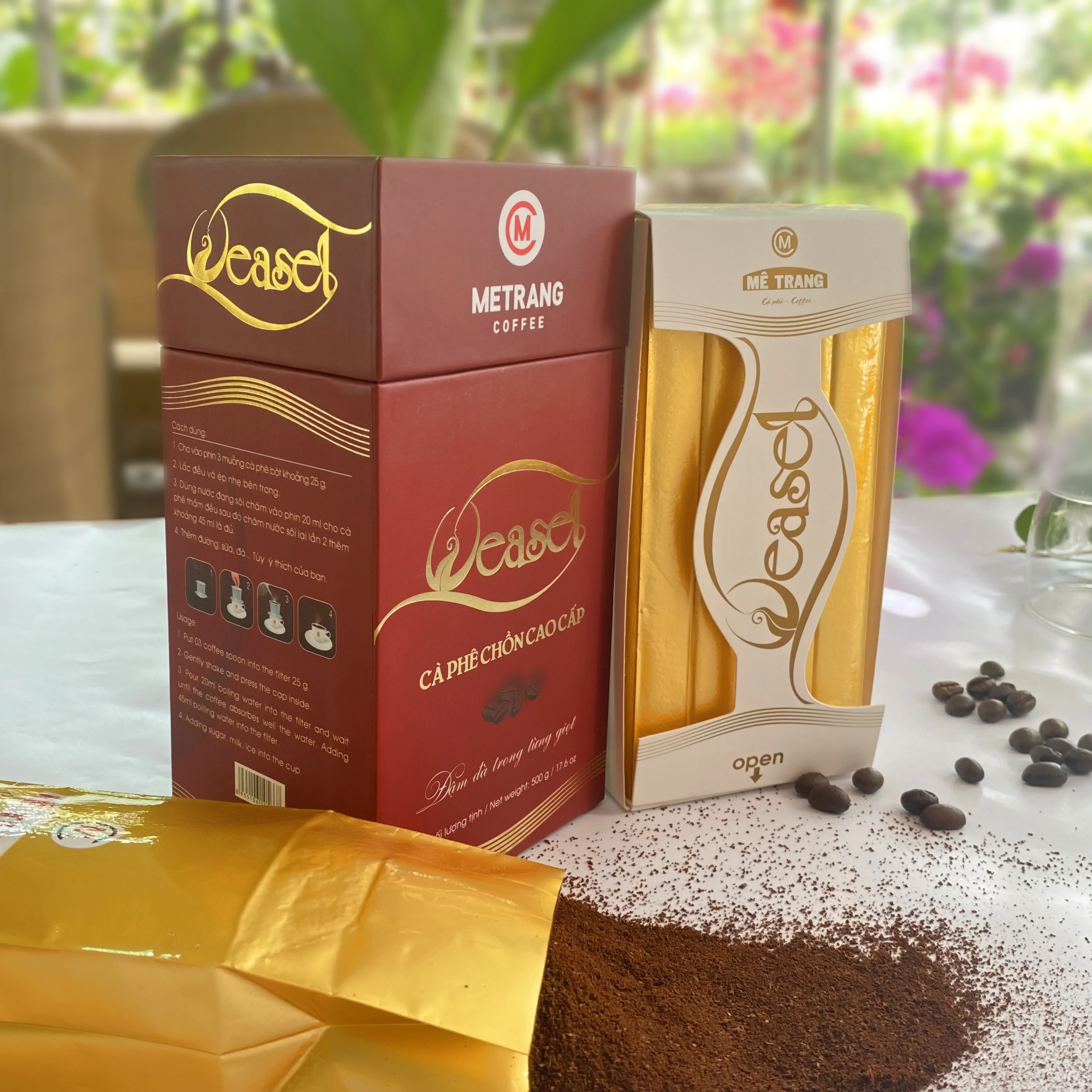 Premium Style Phin Filter Use Arabica OEM/ODM Service gift coffee COFFEE BEAN POWDER Premium Weasel Ground Coffee From Vietnam