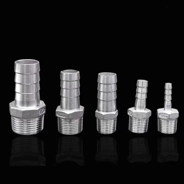 Горячая распродажа 1/2 фитинг для труб с наружной резьбой соединитель шланга из нержавеющей стали SS304 BSP бытовые инструменты