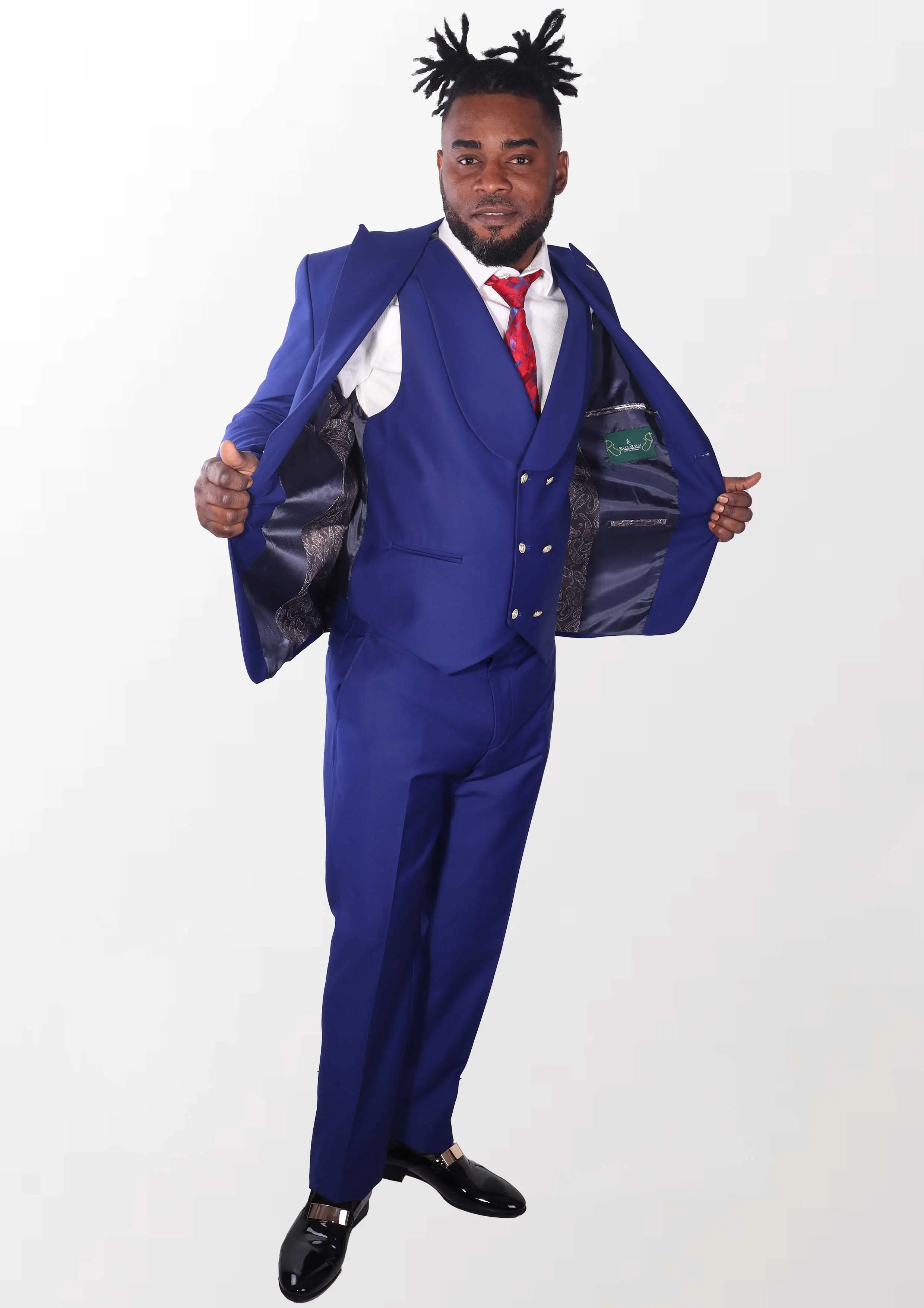 Stylish Midnight Blue Men Suits 3 Piece Slim Fit Wedding Groom Party Wear Coat Pant,Summer Winter Suit Formal Suit Business Set