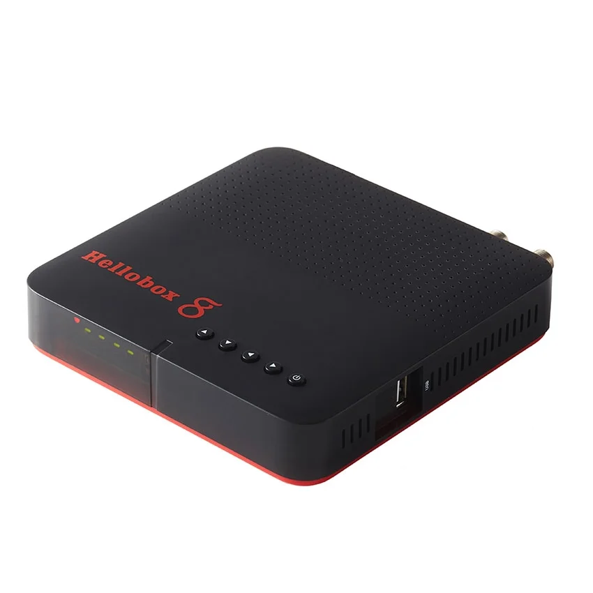 Оригинальный Hellobox 8 H265 Hevc DVB-S2 S2X T2-цифра спутниковый телевизионный ресивер Bluetooth Встроенный Wi Fi декодер каналов кабельного телевидения компьютерной приставки к