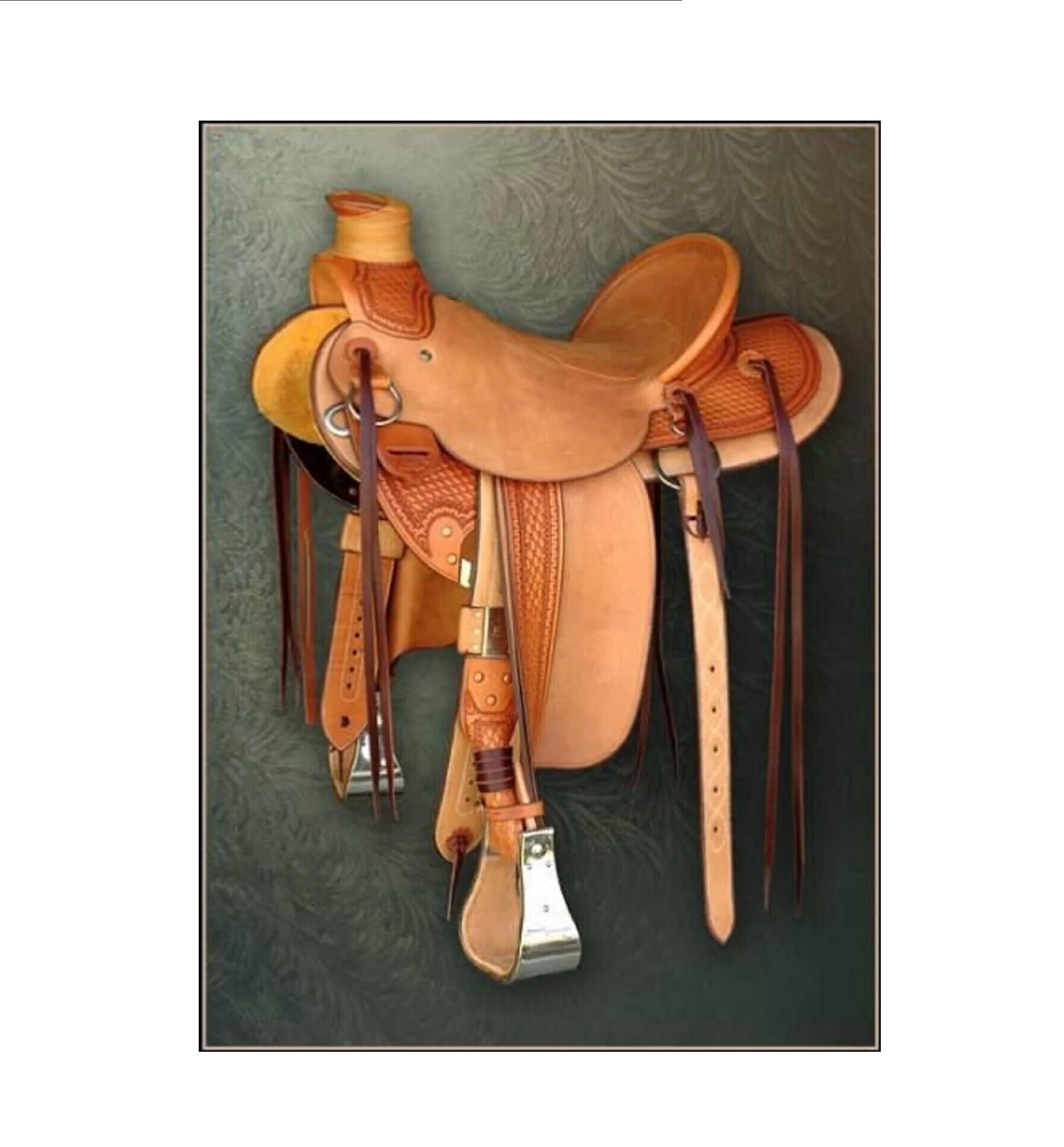 Premium Quality Western leather Horse Saddle With Matching Horse Tack Set Genuine Leather Wade Saddle Roper Ranch Racing Saddle