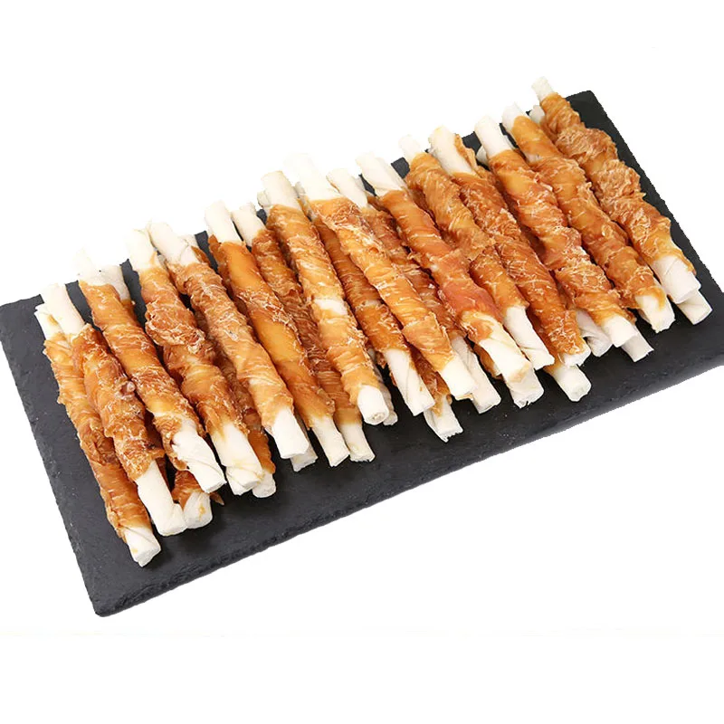 Dog Food Dog Chews Rawhide Twist Stick Bully Sticks Dog Treats Training Snacks US$0. Factory Price Sustainable for Small Animals