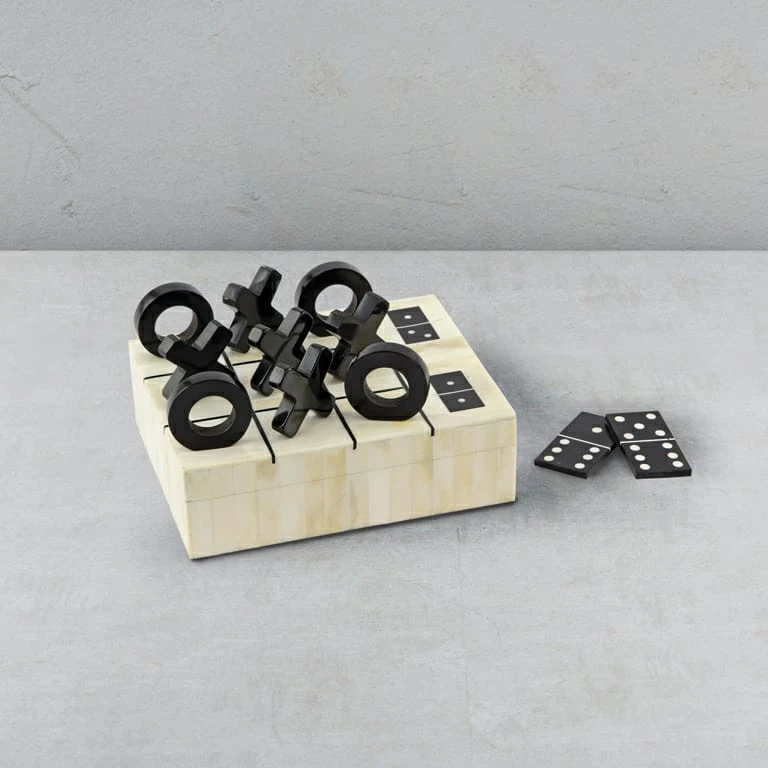 New Design Tic Tac Toe Chessboard Modern Chess Board Set And Pieces Decoration