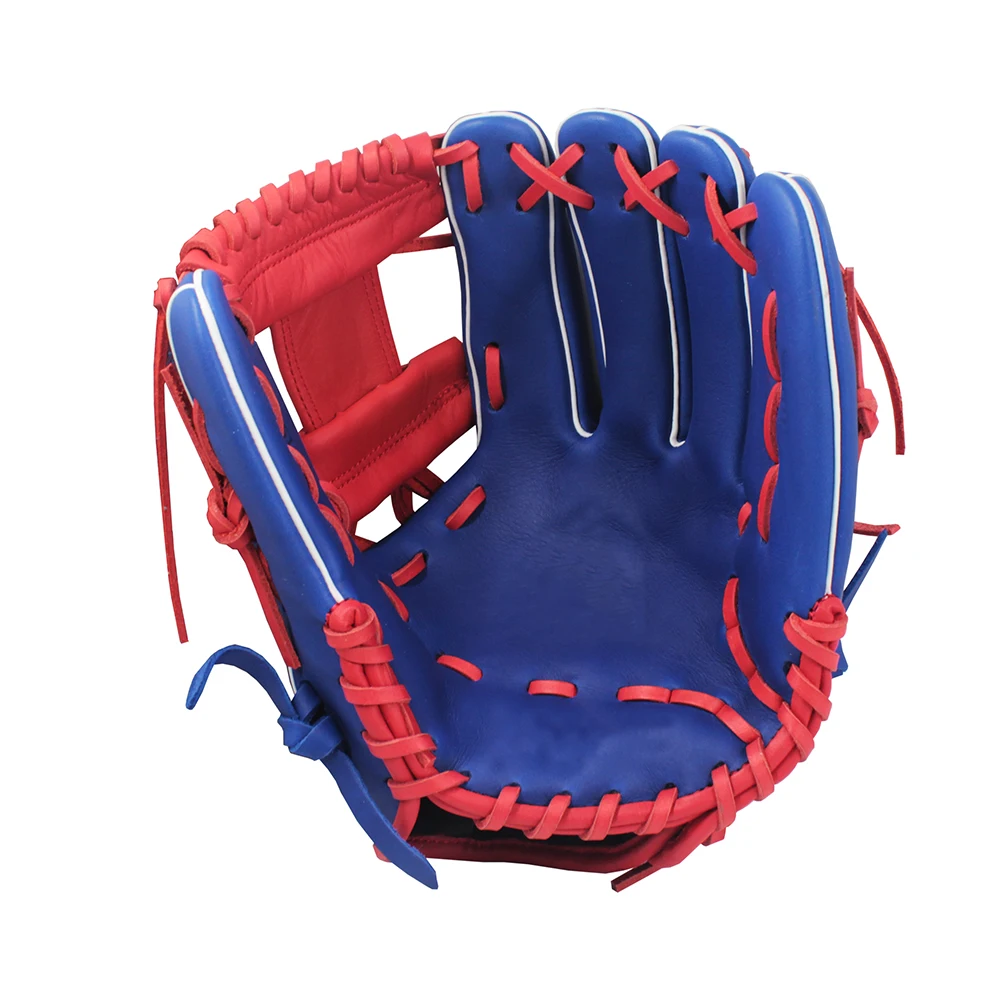 durable custom premium pro lux infield 11.5 inch professional i web college RHT kip baseball glove