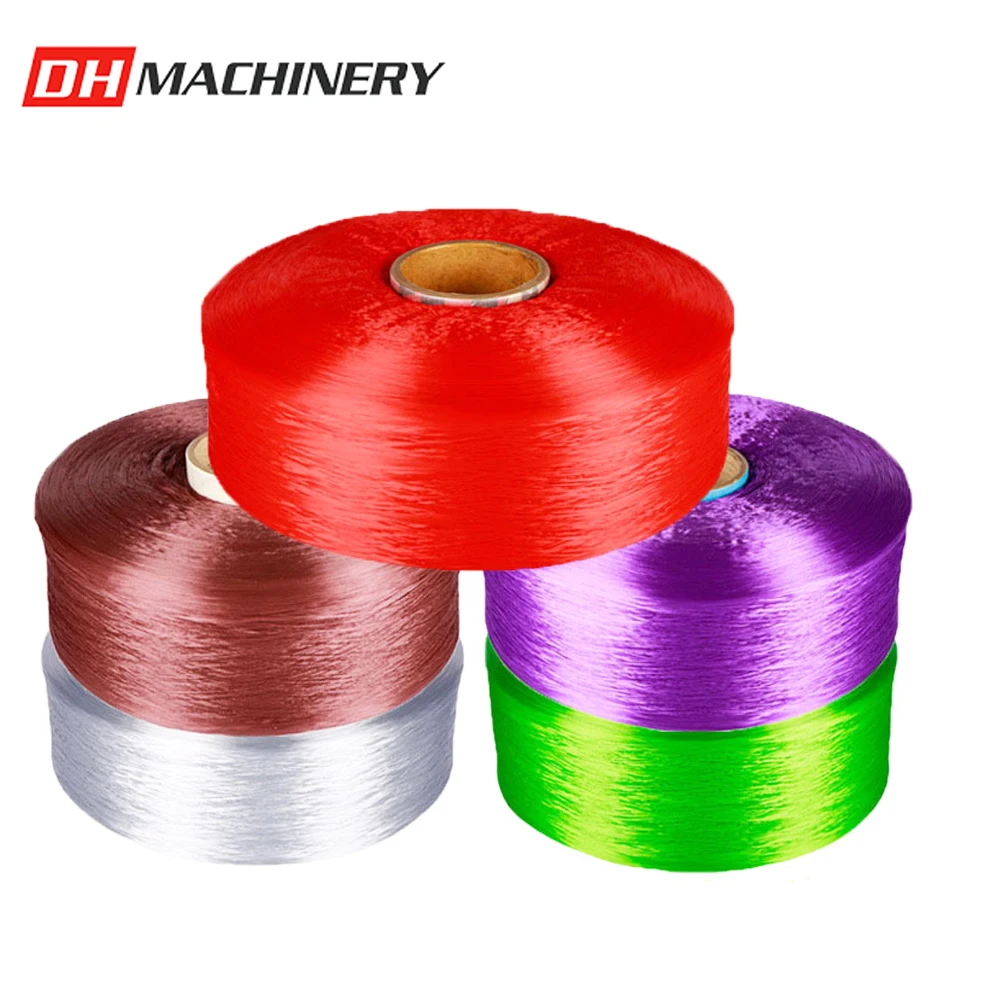 Factory Customized PP Multifilament Yarn 600D 900D Polypropylene FDY Flat Knitting Yarn for Bag Strap