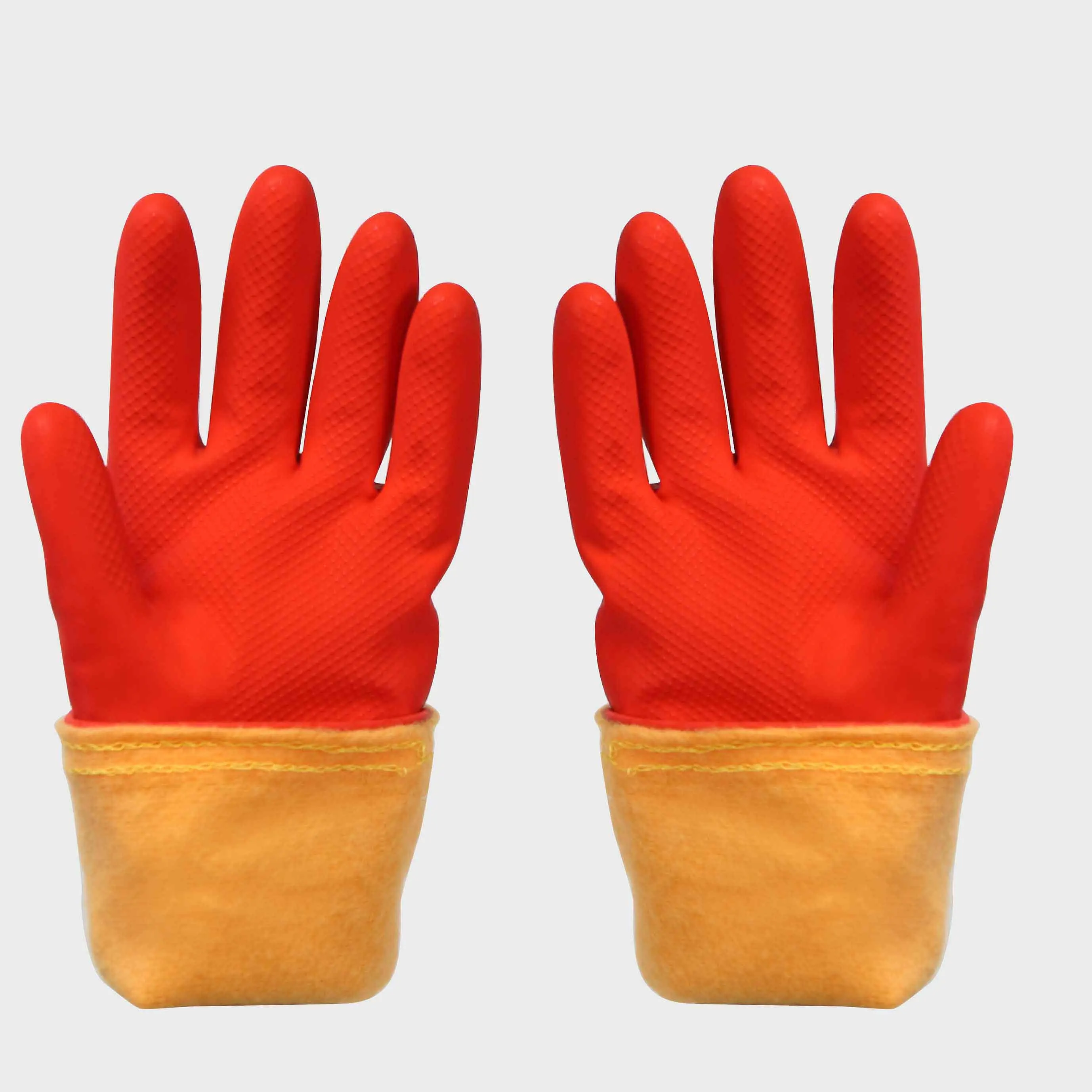 Household Heat-Resistant Anti-Chemical Latex Gloves for Baking and Home Chemical Handling with Protection and Hygiene
