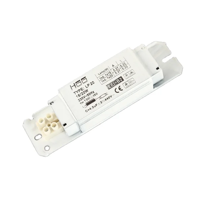 Lipu 18/20w 36/40w 58/65w 220-240V /50Hz балласт дроссель для флуоресцентной лампы T8 CFL лампа