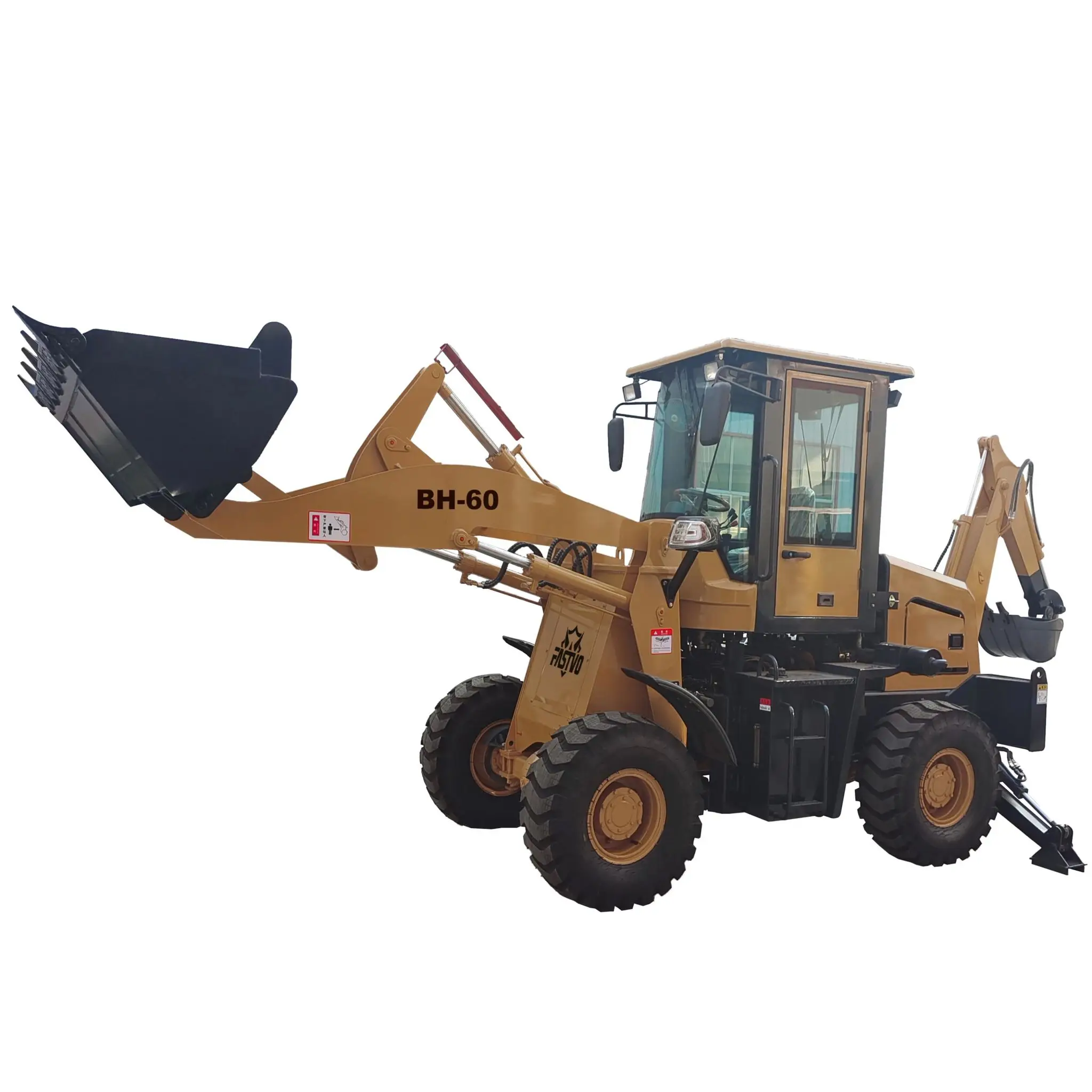 Multifunctional CAT 450 Used Backhoe Loader Excavator.