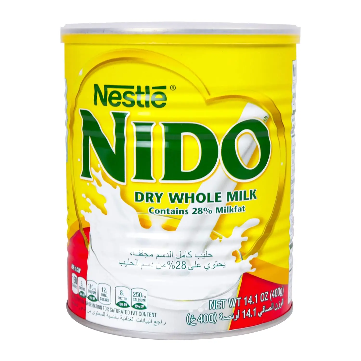 Сухое молоко Nestle Nido импортное (400 г) банки 14 1 унций