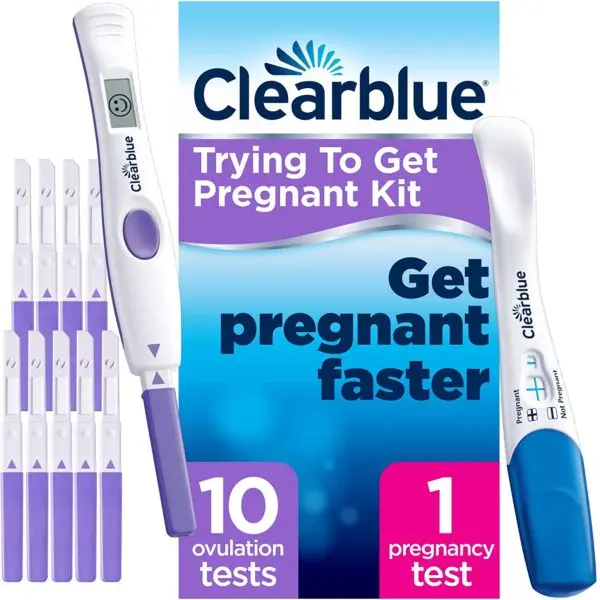 LOW PRICE Clearblue Pregnancy Test, Rapid Test Early Pregnancy HCG Pregnancy Test