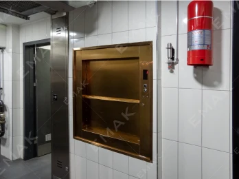 Dumbwaiter сервисный подъемник 200 кг настольного типа с одним входом шириной 100 см Европейский стандарт Emak Лифт