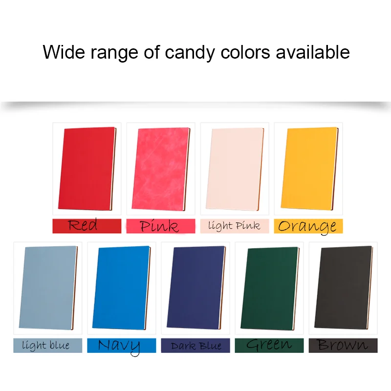 Factory wholesales B5 A5 A6 custom notebooks printing with logo customize