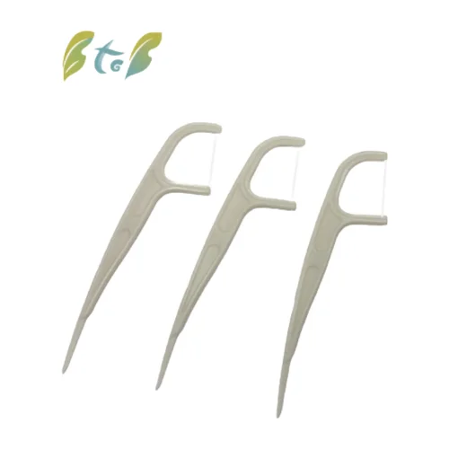 Biodegradable Dental Floss Stick bioplastic toothbrush