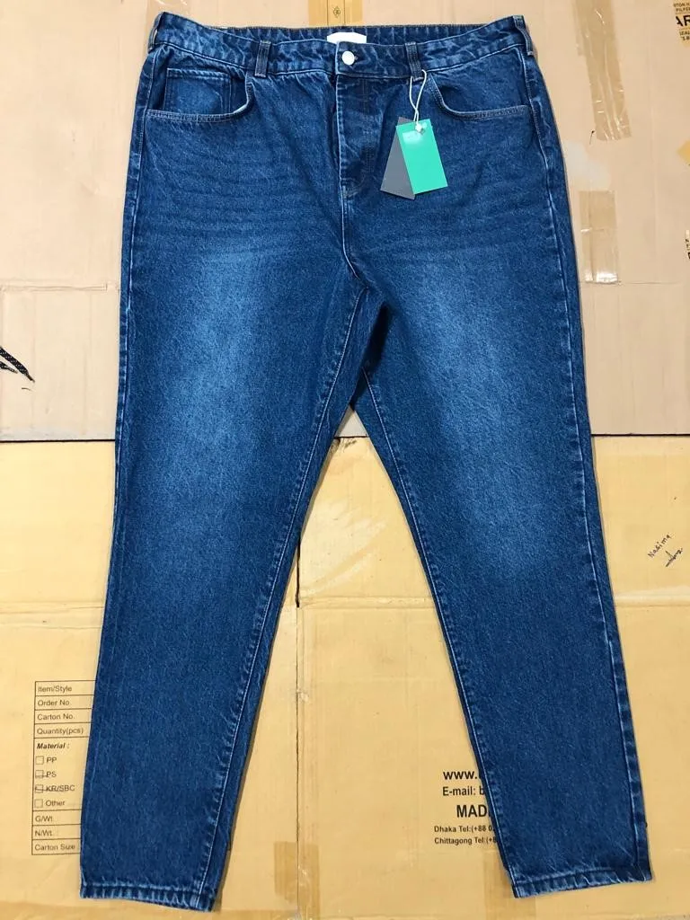 Wholesale New Fashionable Latest Womens Ripped Cotton And Spandex Jeans Stretch Destroyed Slim Fit Denim Pant From Bangladesh