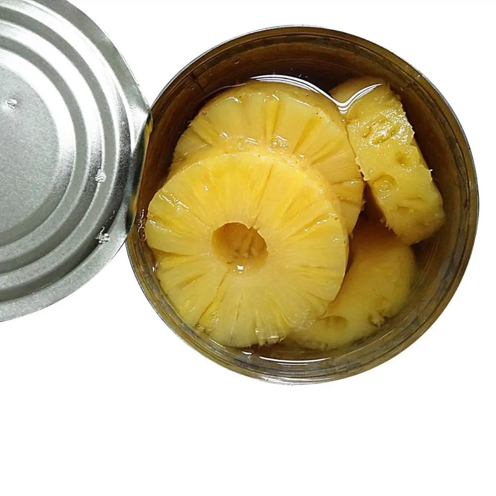 High Quality Canned Pineapple and Best Price Organic Canned Pineapple Slices With Extracted Juice Vietnam for Export