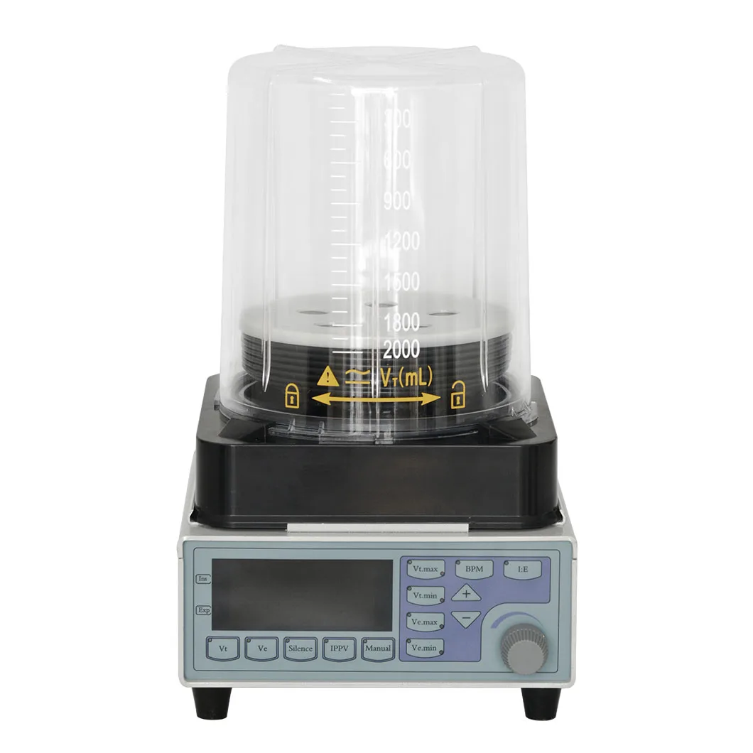 Professional Animal Portable Veterinary Anesthesia Ventilator with IPPV and Manual mode