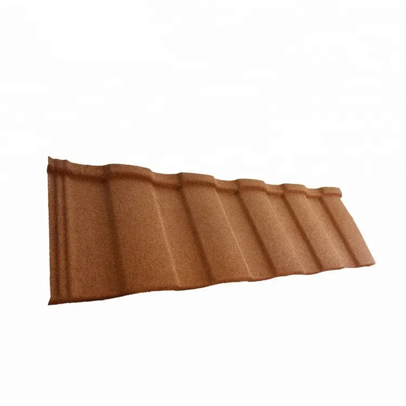 Roof Tiles Metal Stone Coated Decorative Metal Roof Material