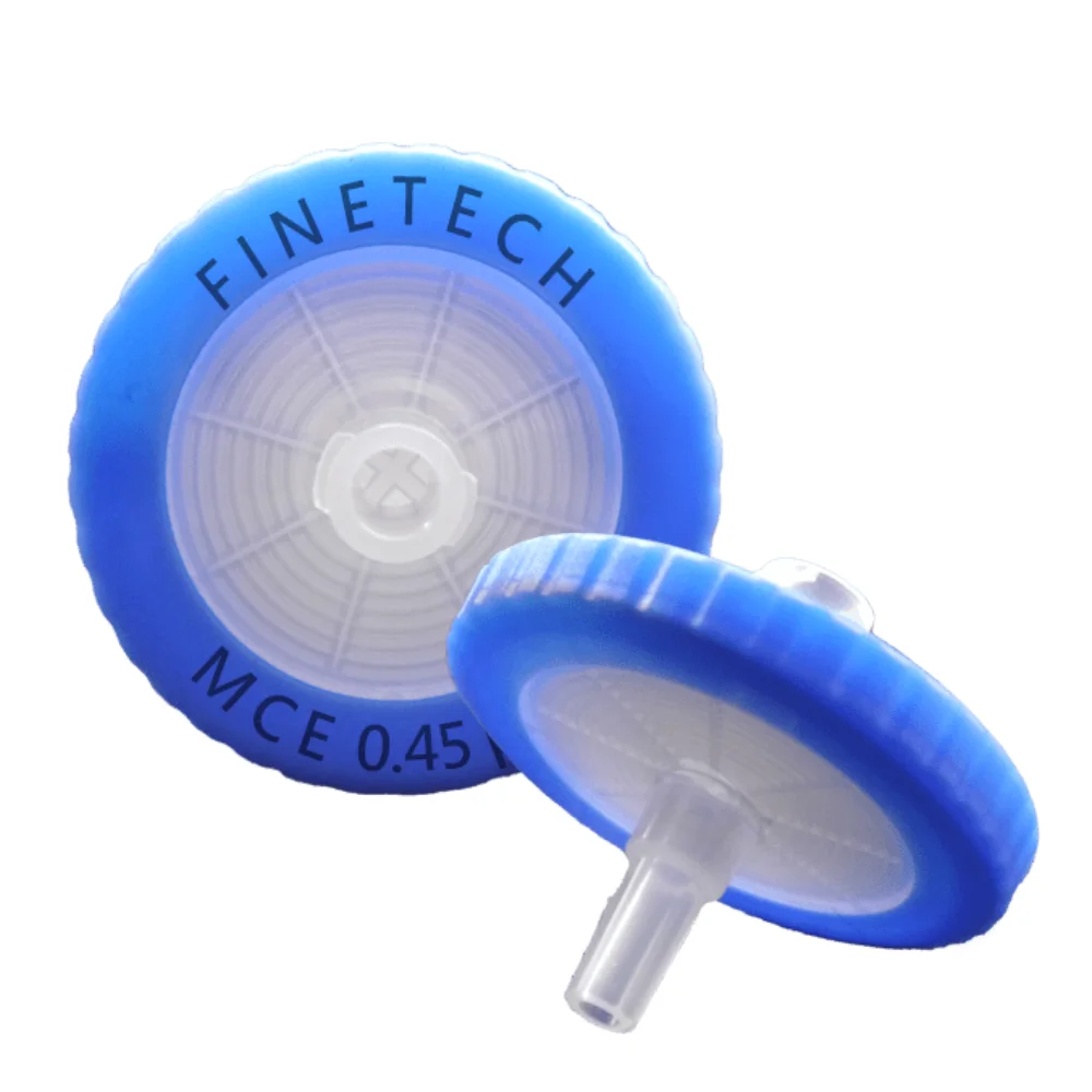 MCE 13 33 мм 0,22 мкм 0,45 мкм шприц фильтр смешанный целлюлозный эфир MCE шприц фильтр лабораторные фильтры