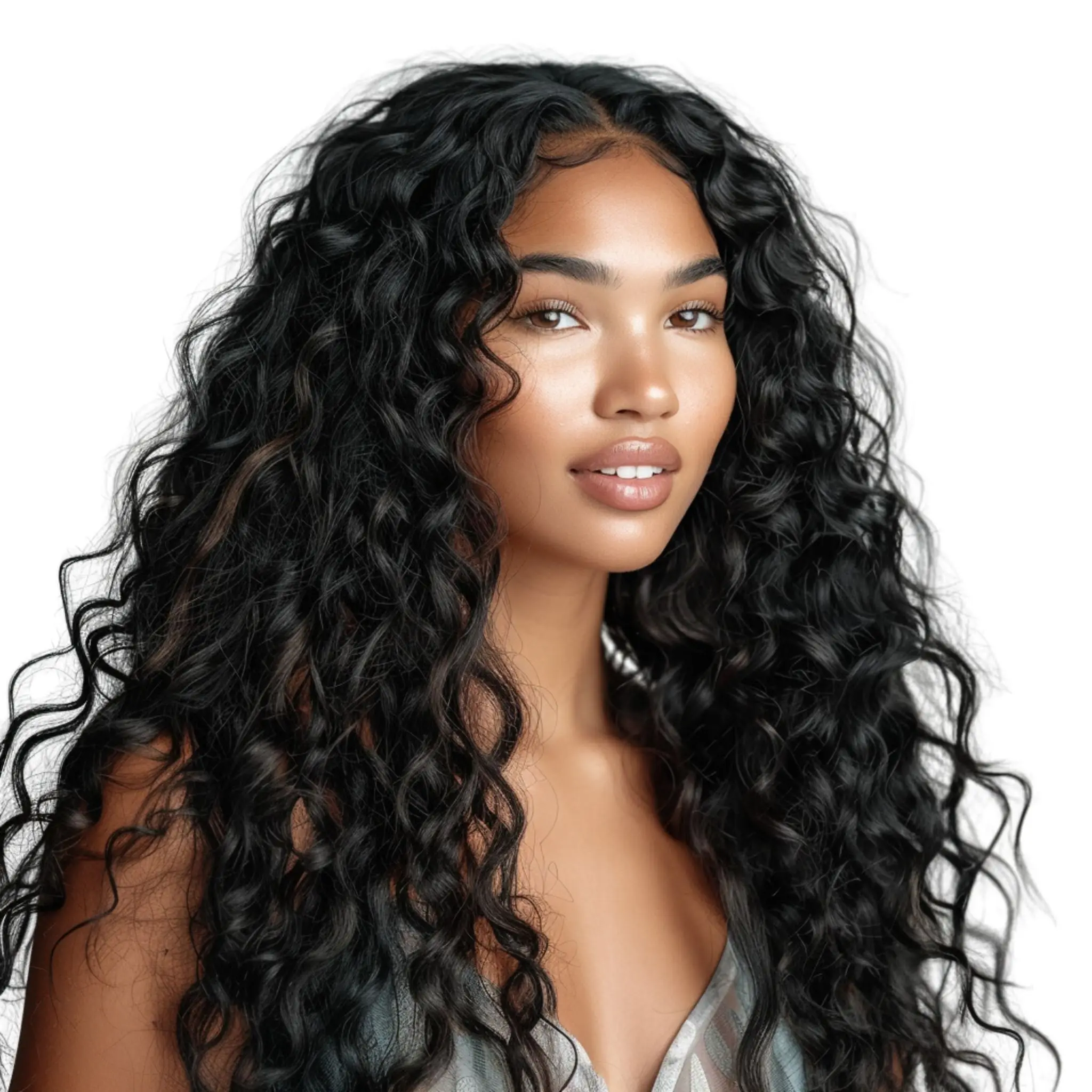 High Rigidity Curley Jerry Curly Hair WIG 13X4 Lace Frontal Wig 32 Inch 100% Virgin Human Hair
