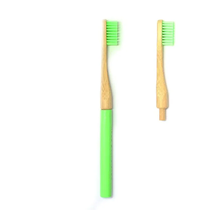 Wholesale Custom Logo Biodegradable Recyclable Natural Wood Toothbrushes Adult Kids Children Soft Bristle Bamboo Toothbrush
