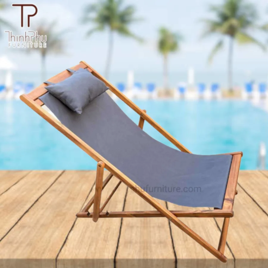 Classical Sun lounger Beach Chair outdoor furniture - wood furniture - Vietnam Manufacturer