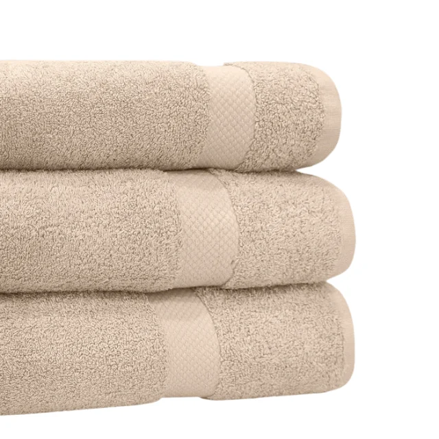 Pakistan Factory Direct Supply Custom Plain Terry Face & Hand Towels 100% Organic Cotton Thick Absorbent Microfibre Bath Towels