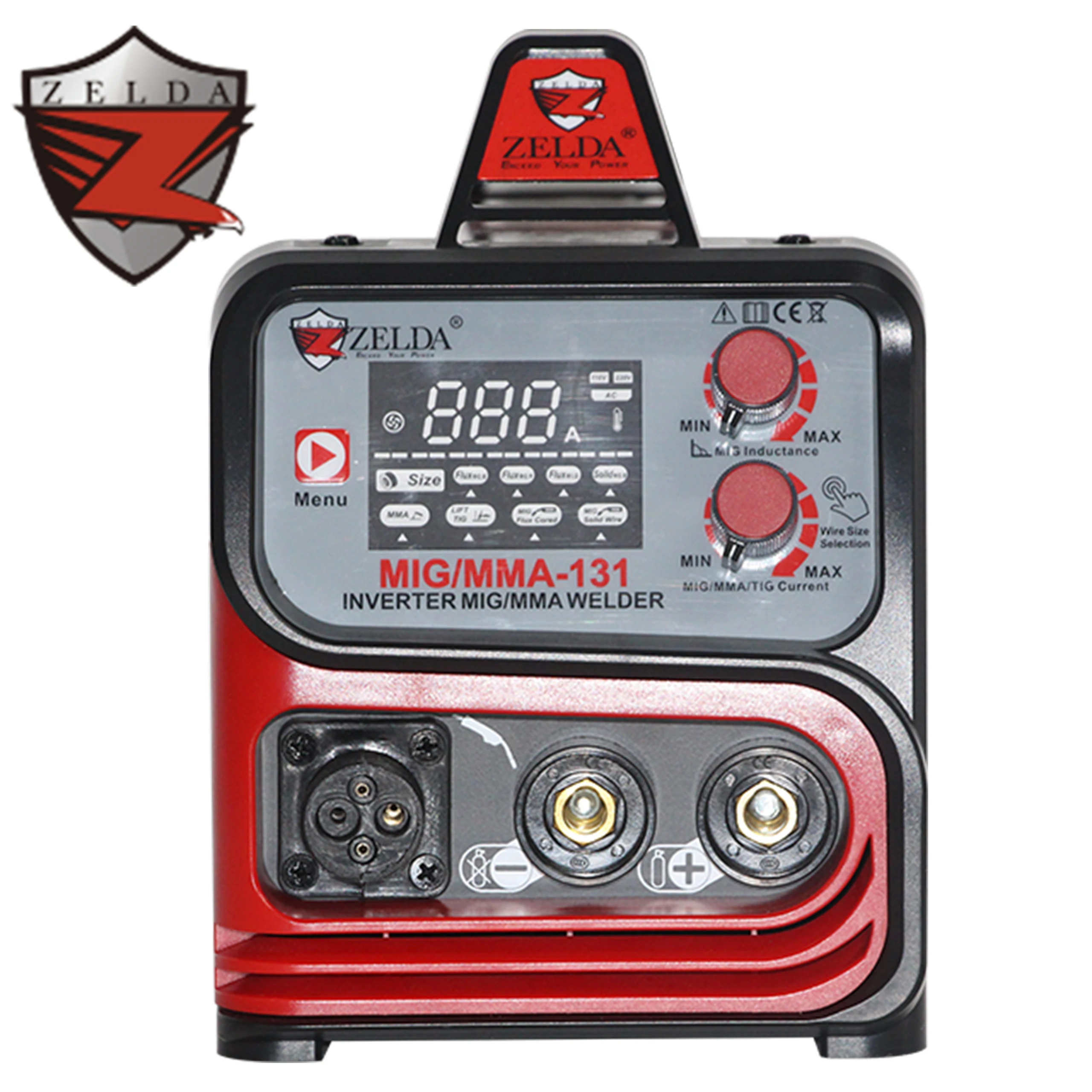 Portable 220V DC MIG Welding 3 in 1 MIG TIG MMA ARC Soldadura Welding Machine for Home & DIY Used