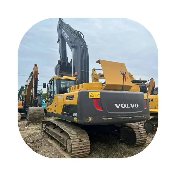 Used volvo EC300D  EC360B 30ton hydraulic crawler backhoe excavator for sale