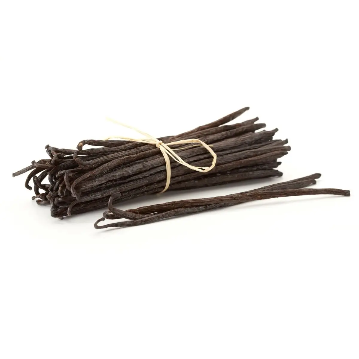 High Quality Organic Vanilla Beans 14-18cm Long Dried in Bulk Best Price for Flavors Use on Sale