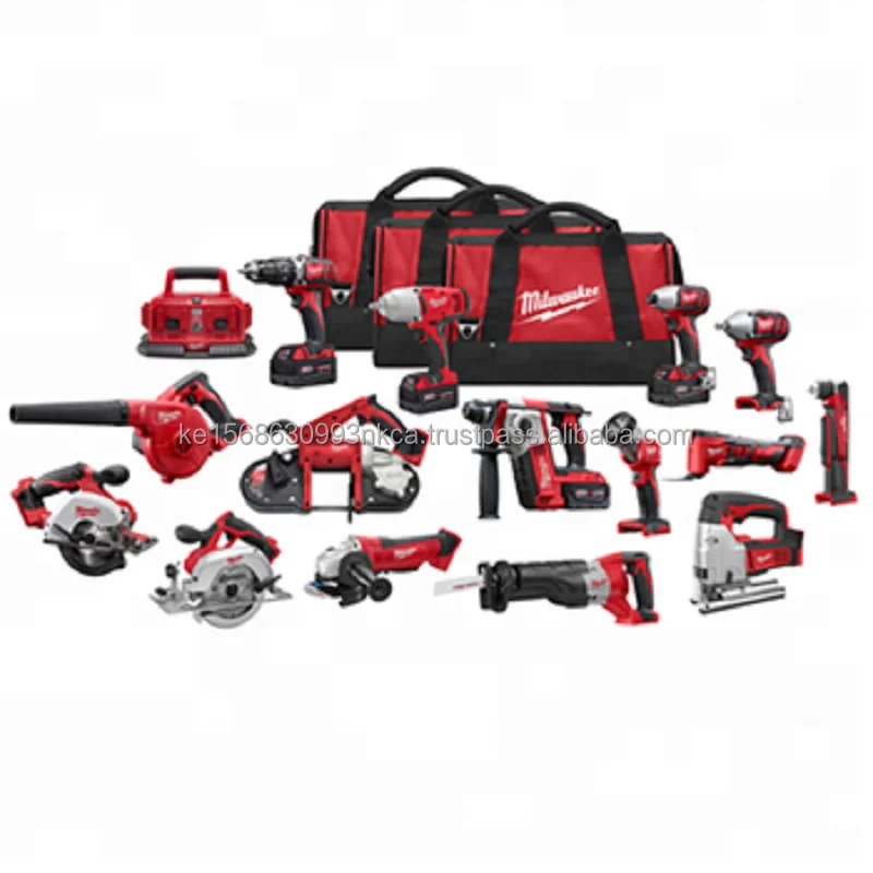Accessible Offer! 2695-15 / 2896-26 M18 FUEL 18V Cordless Power Lithium-Ion 15-Tool Combo Kit