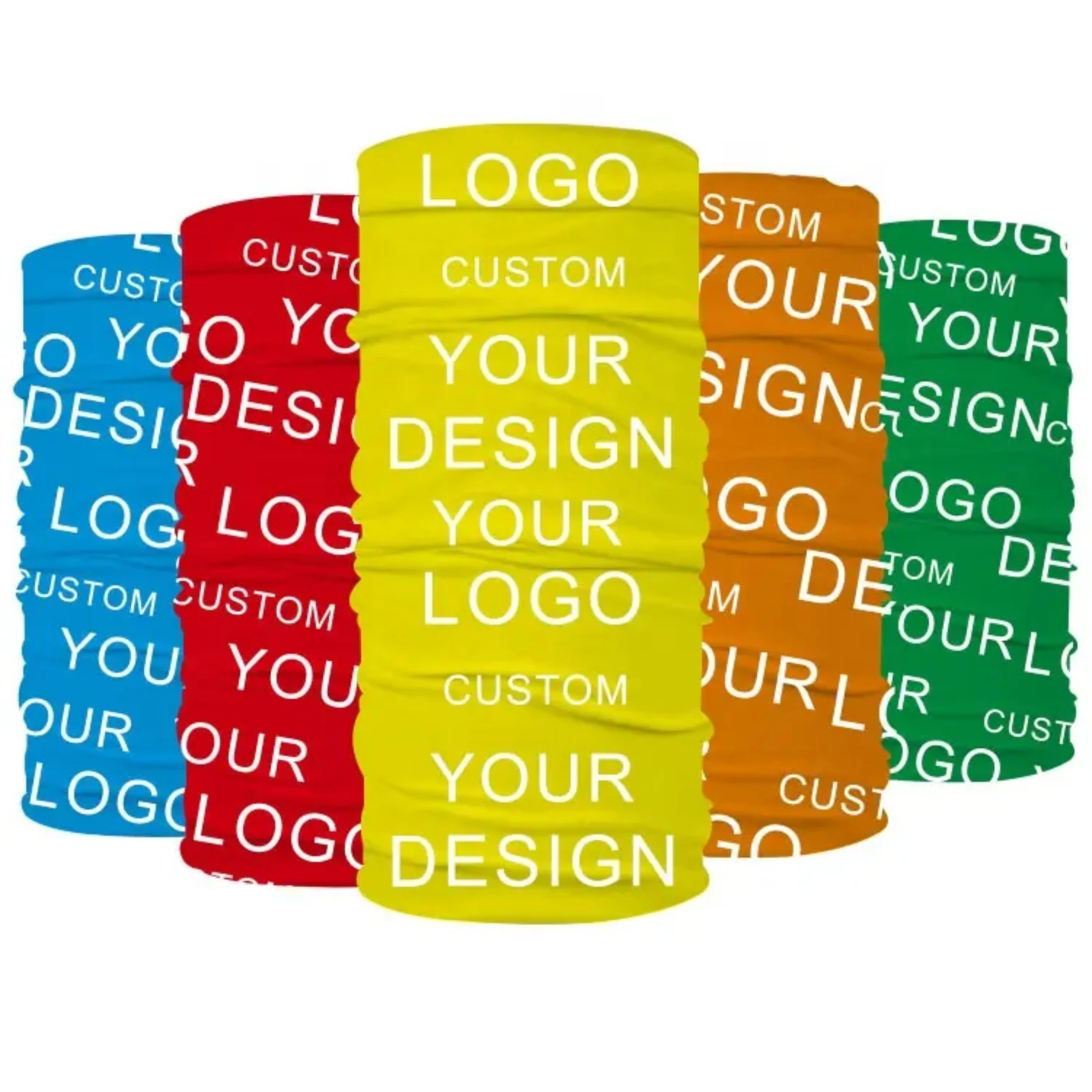 Soild Color Seamless Cycling Bandana Buffs Neck Gaiter Headband Fishing Hiking Outdoor Sport Balaclava Scarf Headwear Face Mask