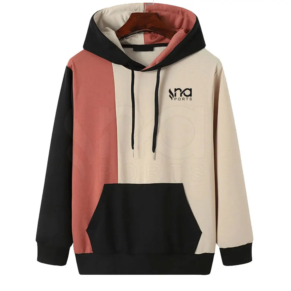 High Quality Men Pullover Hoodies Cotton Polyester Hoodies Low MOQ Top Fashion Pullover  Hoodies