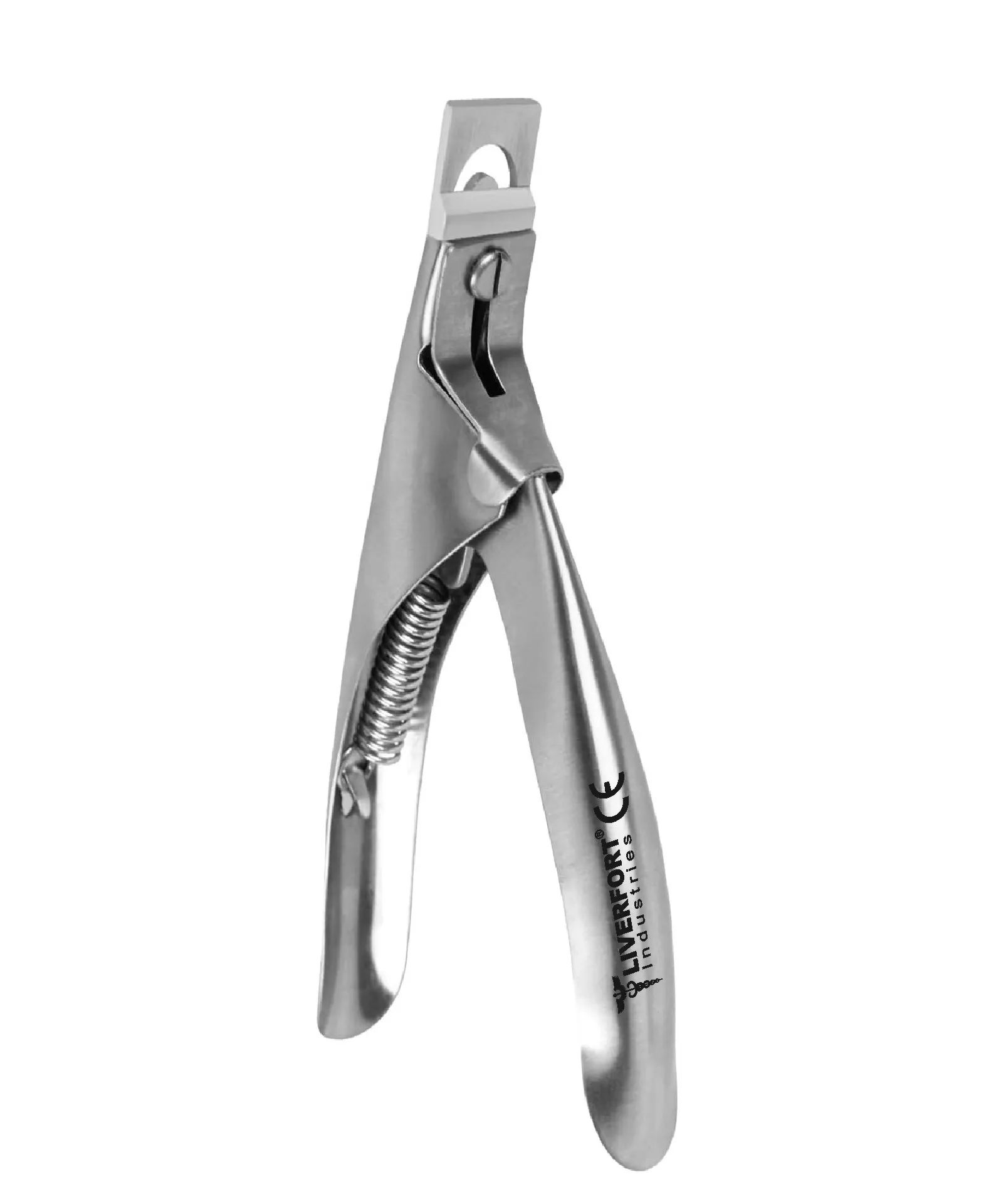 French Edge Tip Cutter Nail Tip Cutter Stainless Steel Manicure Products Acrylic U-Shaped Nail Clipper Salon Tools