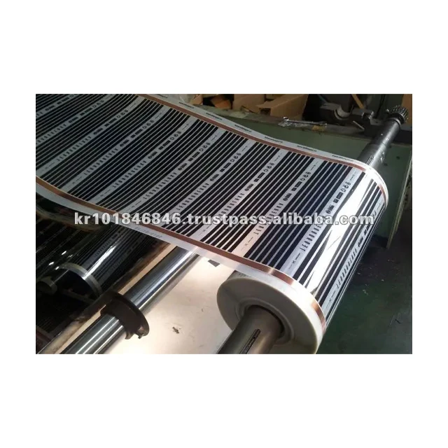 Good Product in The Korea Heating Film Carbon Floor Heating System Safe and Reliable Way Savings on Heating Costs