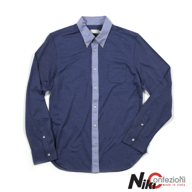 High Quality Made in Italy Elegant and Customizable Shirt for men 100% Cotton Long Sleeve Liner