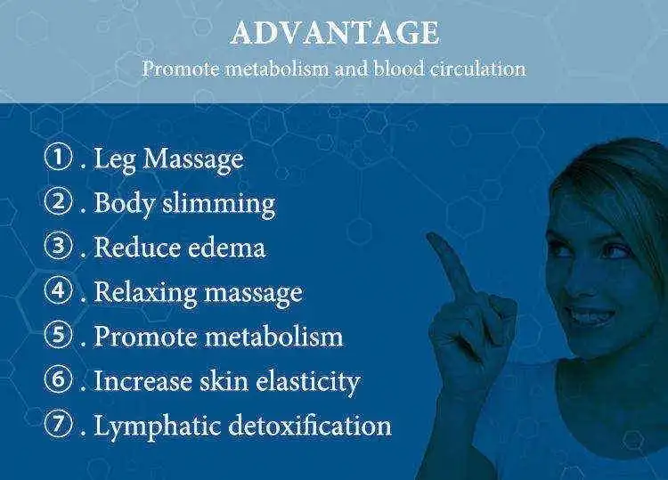 Lymphdrainag Gerat Pressure Therapy Pressotherapy Boots Drainagelymphatic Detox Machine Lymphatic Presoterapia