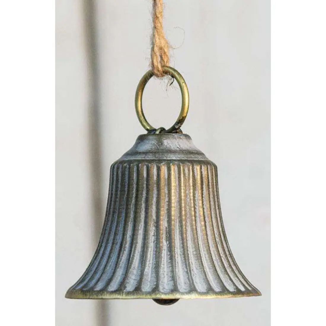 Custom Hot Design Bell Christmas Decoration Hanging Bells Ornaments Hot Selling  Galvanized Sheet Bells For Garden