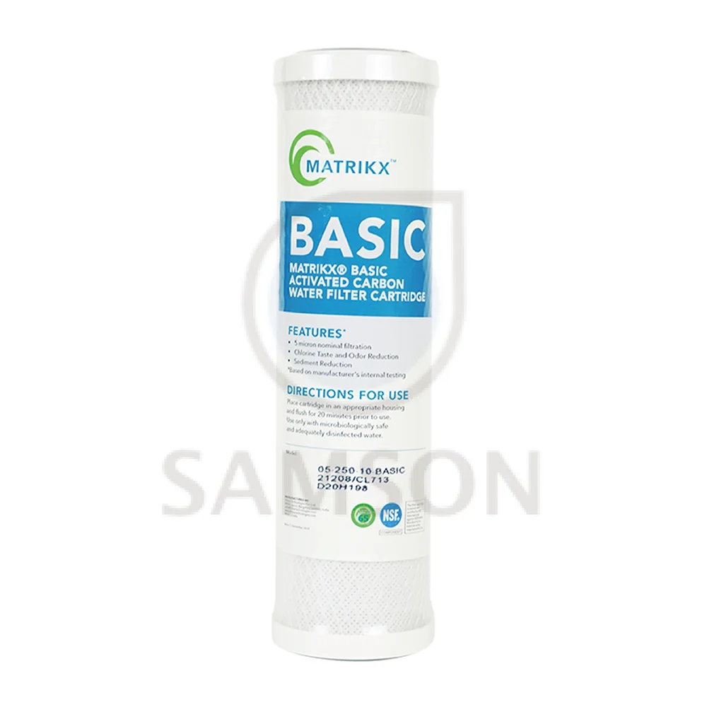 Quality product 05-250-10-BASIC Efficient water filter cartridges suitable for Purifying