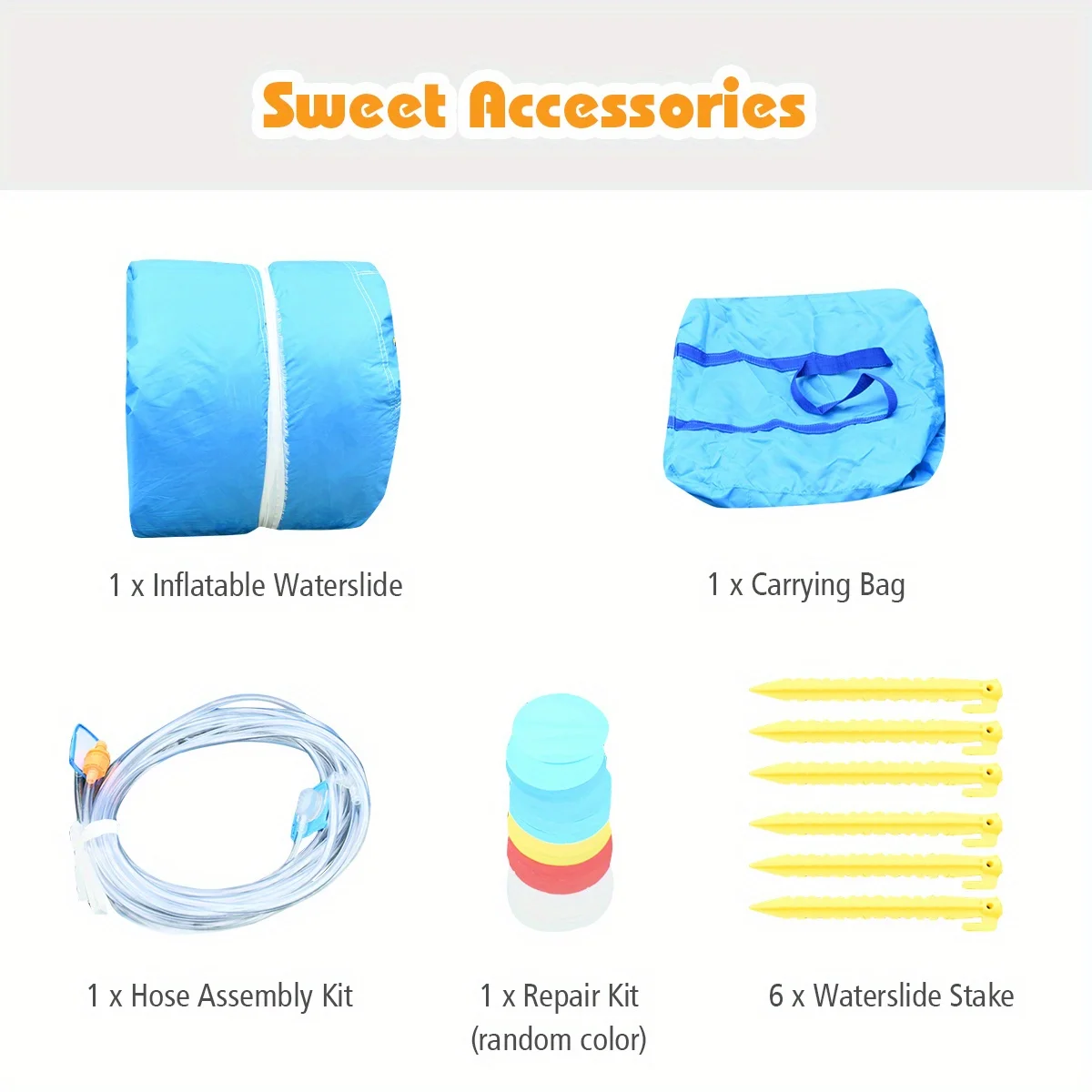Durable commercial grade PVC inflatable water slide Crab Double slide Bounce House Splash pool
