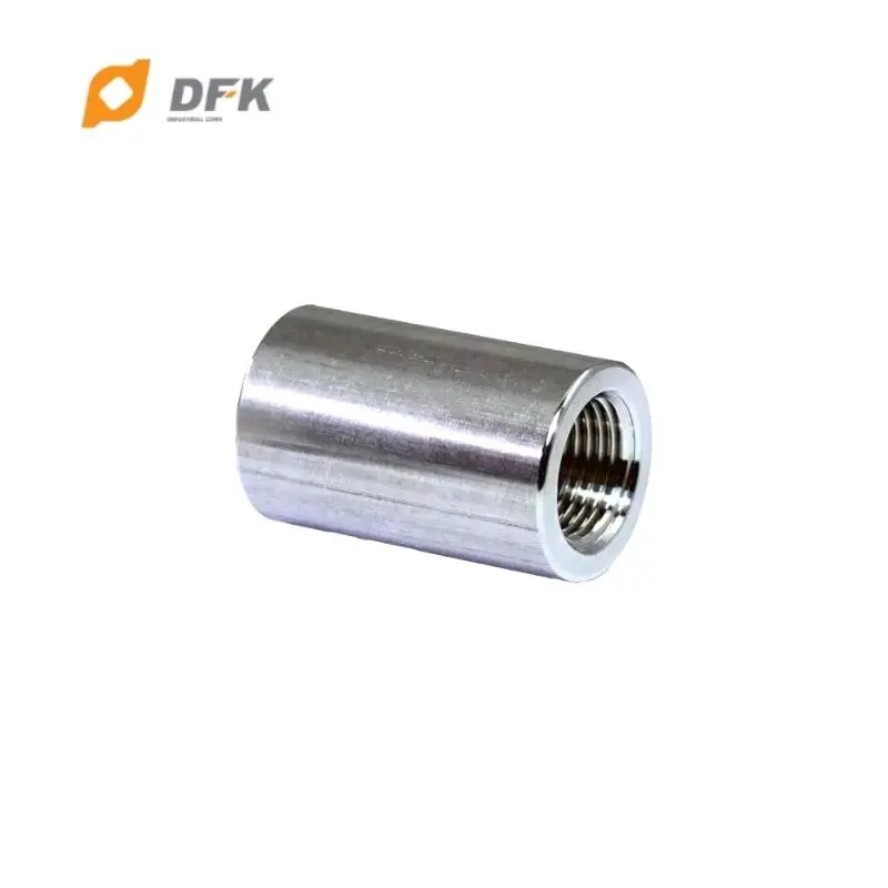 PT NPT 2000 3000LB Stainless Threaded Half Coupling