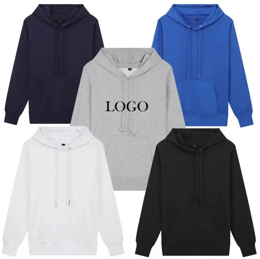 Embroidered logo Chinese Style Hoodies Clothing Manufacturers Blank Winter Custom Embroider