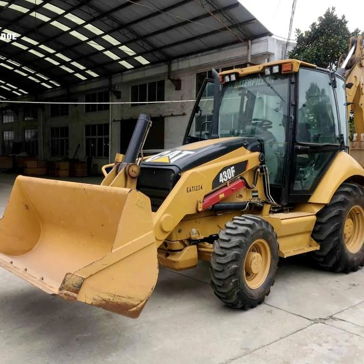 Second hand CAT 420F 90% new nice quality Used backhoe loader excavator 416e 420 cheap in Shanghai