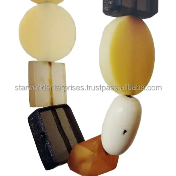 Epoxy resin Fashion Jewelry Resin Necklaces with Earring set for Wedding and Party Occasion at Export Price