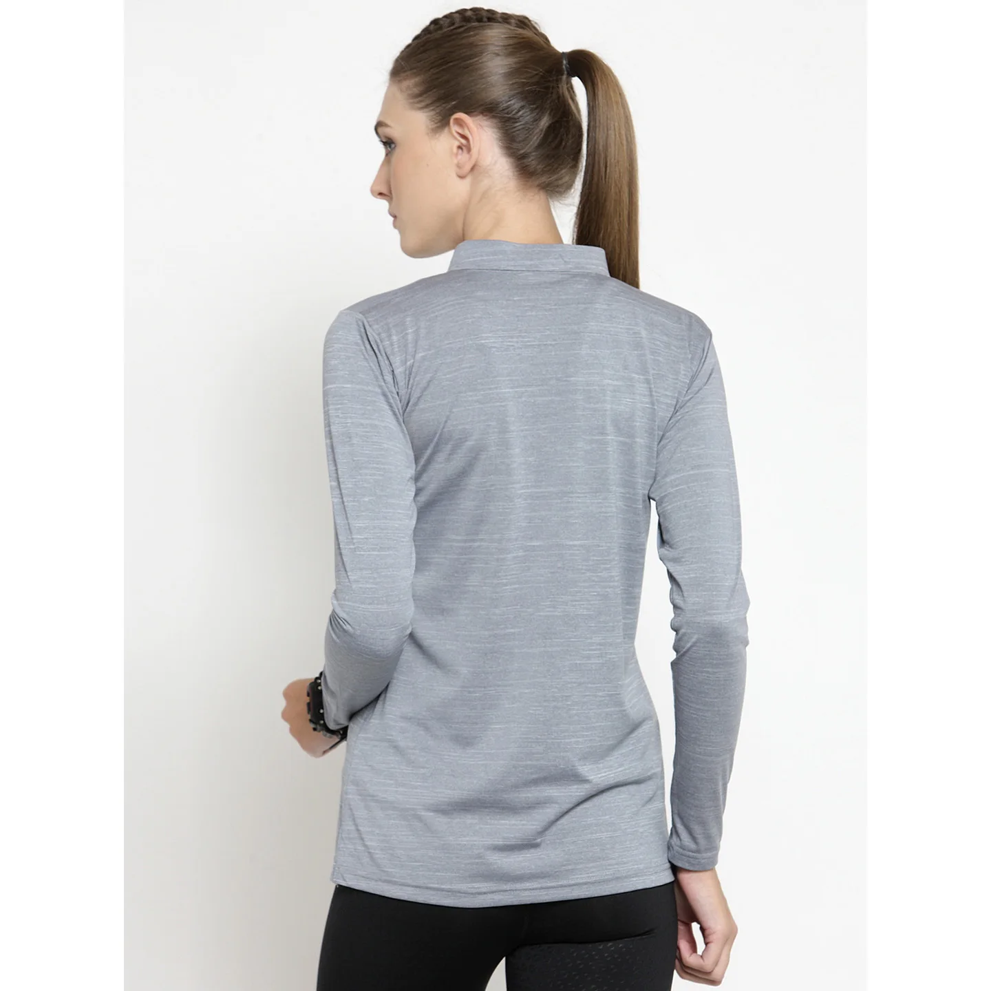 Bulk Price Good Quality Anti-wrinkle Female Fashion Custom Logo 100% Cotton Long Sleeve T shirt Women From Vietnam