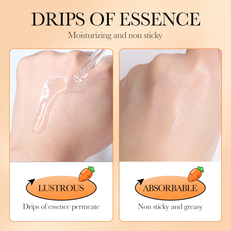 OEM SADOER private label B carrot herbal beauty products brightening anti aging face face skin care set