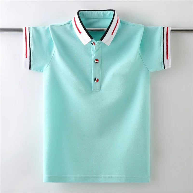 High Quality Mesh Kids T-shirt Custom School Uniform Wholesale price 2024 New Kids Uniform New Arrival